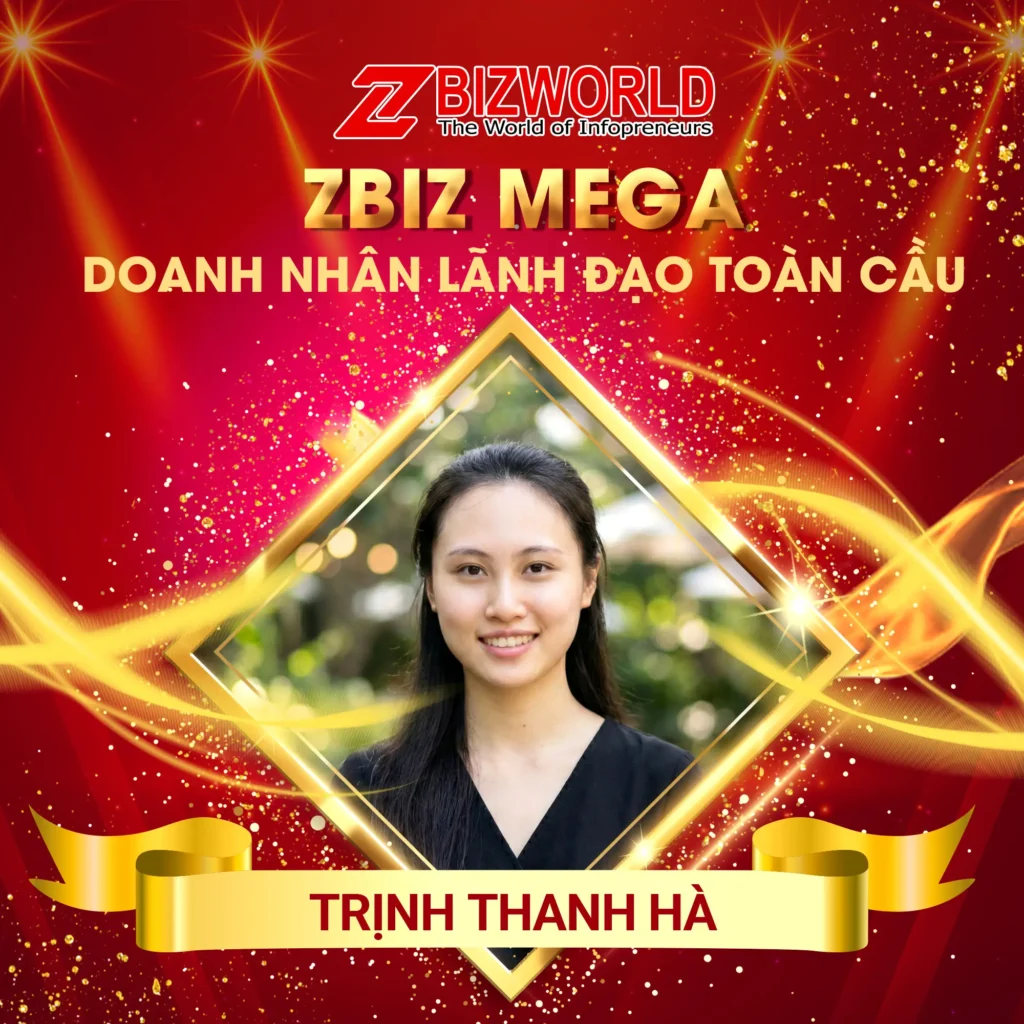 Doanh Nhân Lãnh Đạo Toàn Cầu Trịnh Thanh Hà